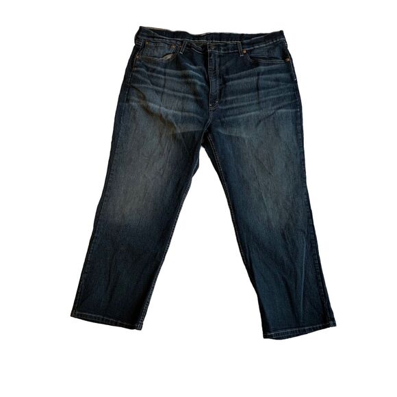 Levis 559 Men's 44 x 29 Relaxed Straight Medium Wash Denim Jeans ACTUAL 43 x 27 - Picture 2 of 8